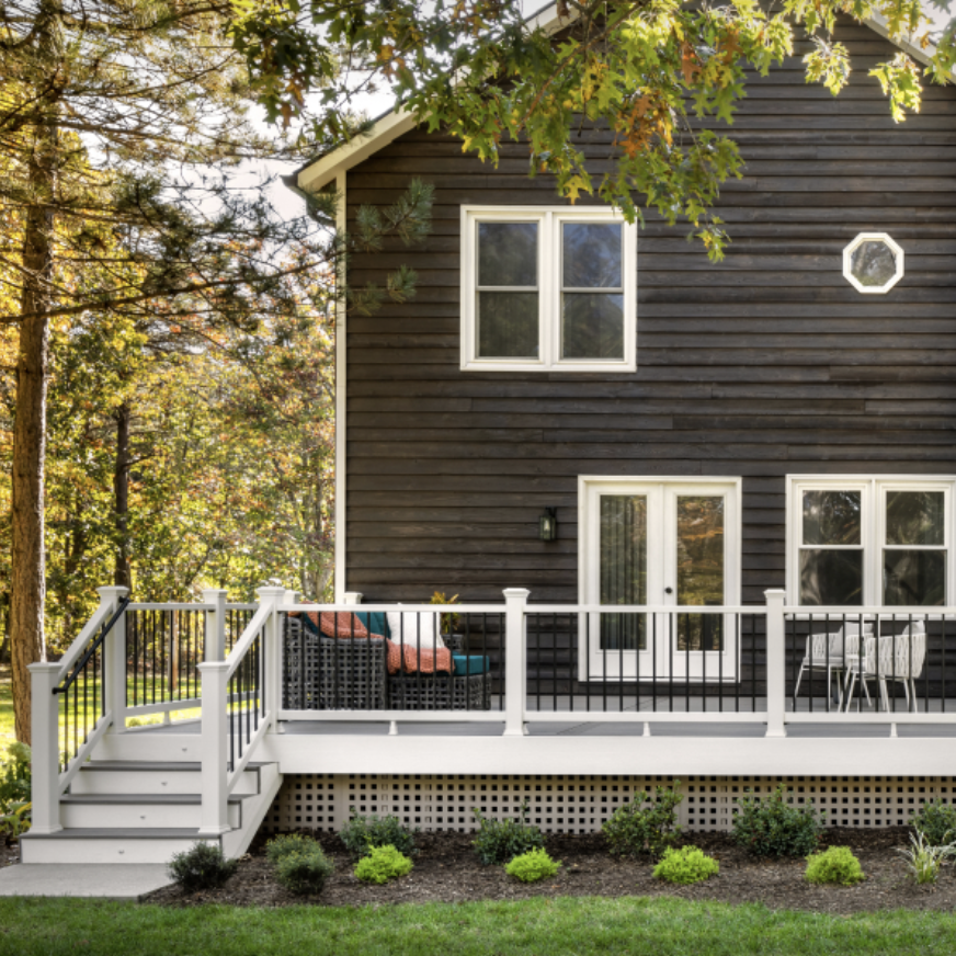 New composite deck after